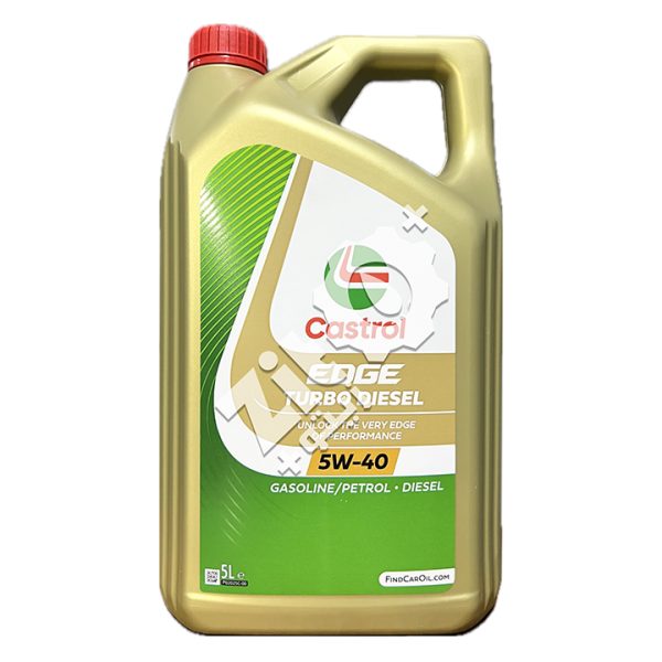 Castrol EDGE Titanium Turbo Diesel 5W40 5L