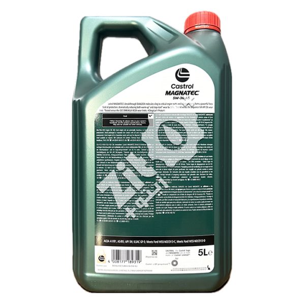 Castrol Magnatec Stop-Start 5W30 A5 5L – Image 2