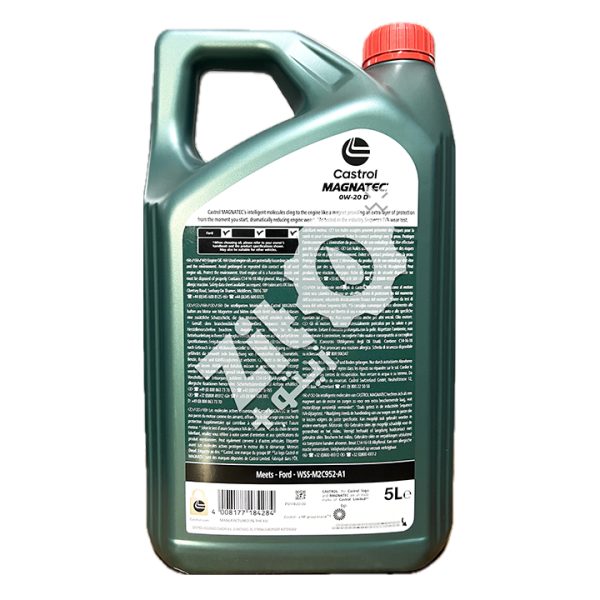 Ford - Castrol MAGNATEC Professional Diesel 0W-20 5L – Image 6
