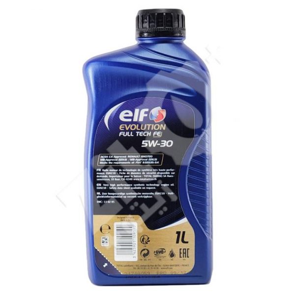 ELF EVOLUTION FULL-TECH FE 5W-30 1L – Image 3