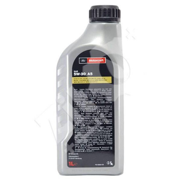 Ford Motorcraft A5 5W30 1L – Image 3