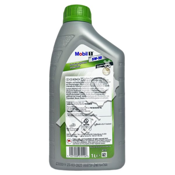 Mobil 1™ ESP 5W-30 1L – Image 3