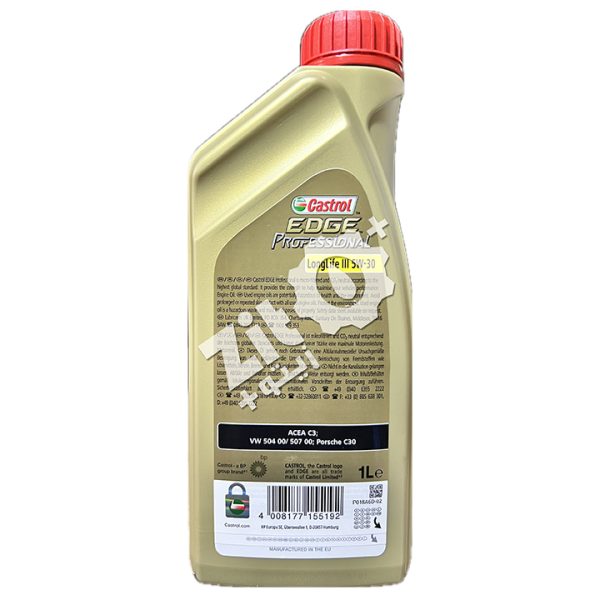 Castrol EDGE Professional LongLife III 5W-30 1L – Image 2